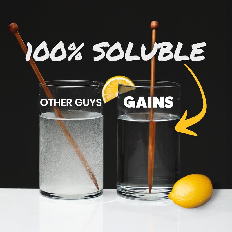 Gains in Bulk Instantized Creatine Monohydrate for Women and Men,