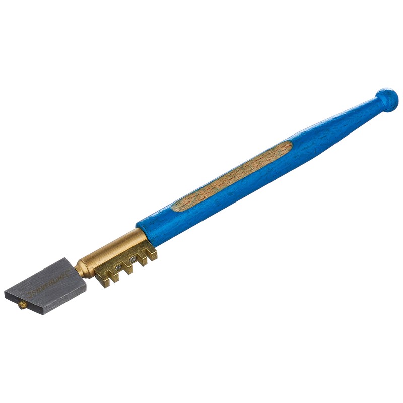Silverline Diamond-Tipped Glass Cutter 175mm / 2-8mm (101218)