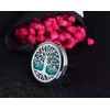 Car Aromatherapy Essential Oil Diffuser Locket Tree of Life Pattern