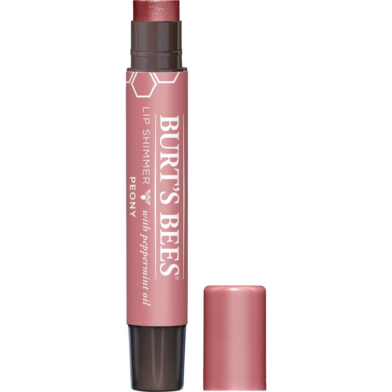 Burt's Bees 100% Natural Moisturizing Lip Shimmer, Peony - 1
