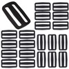 gvivej Ladder Buckles Clamp Pack of 20 Plastic Slider Strap