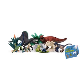 Schleich North America 97982 Dinosaurs Advent Calendar 2019, Multicoloured