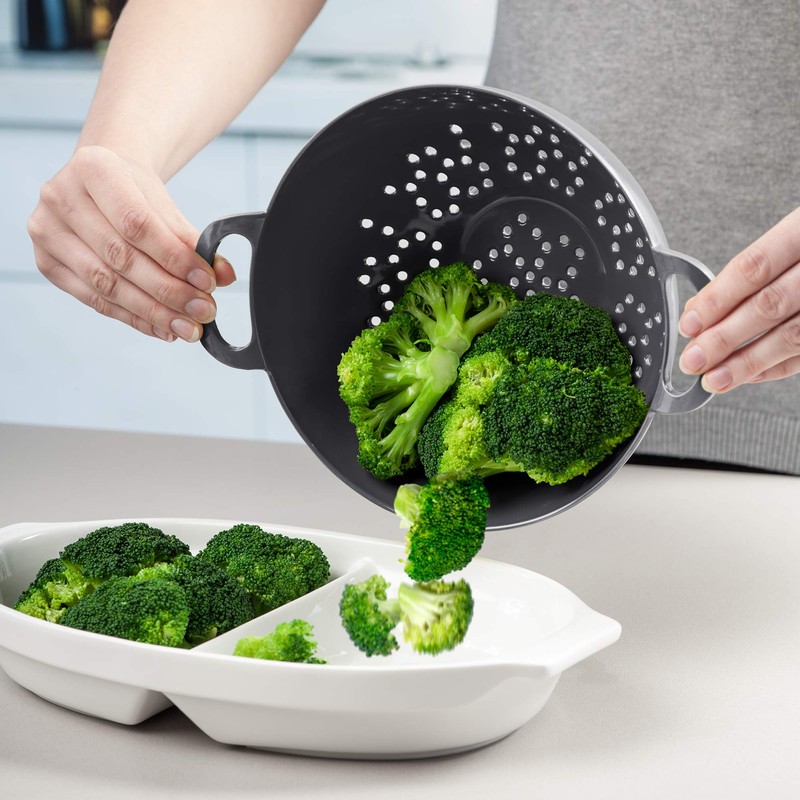 Zeal G210T Melamine Colander/Strainer (20cm) -Dark Grey