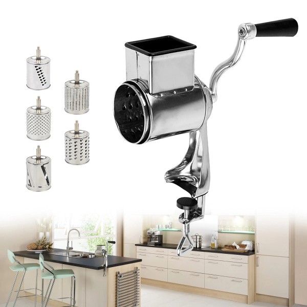 Unbranded Grinding Tool Set Kitchen Rotary Grater Food Mills Nut
