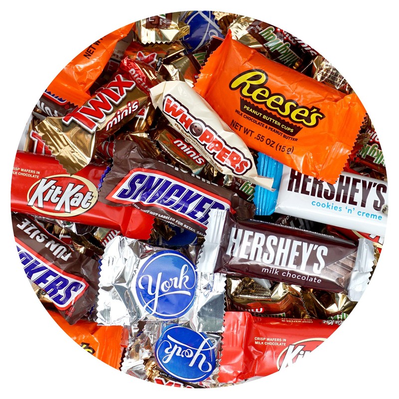 Chocolate Candy Variety Pack, 8lb Bulk Chocolate Candy, Pinata Candy,