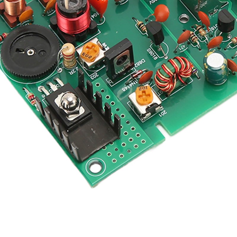 AM Transmitter Kit, Radio Midwave Transmitter, Adjustable 530-1600KHz, DIY for