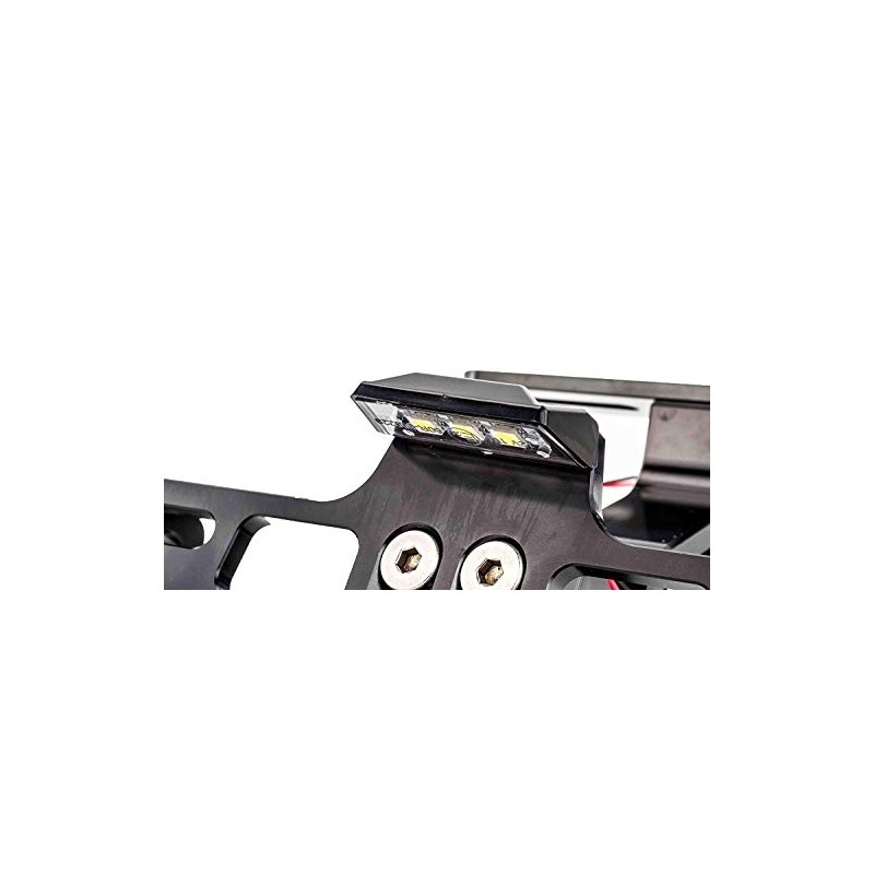 RAXIMO LED Mini Number Plate Light Motorcycle Scooter ATV Quad