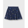 FILA Girls' Lance AOP Skirt, Medieval Blue Comic Friends Aop