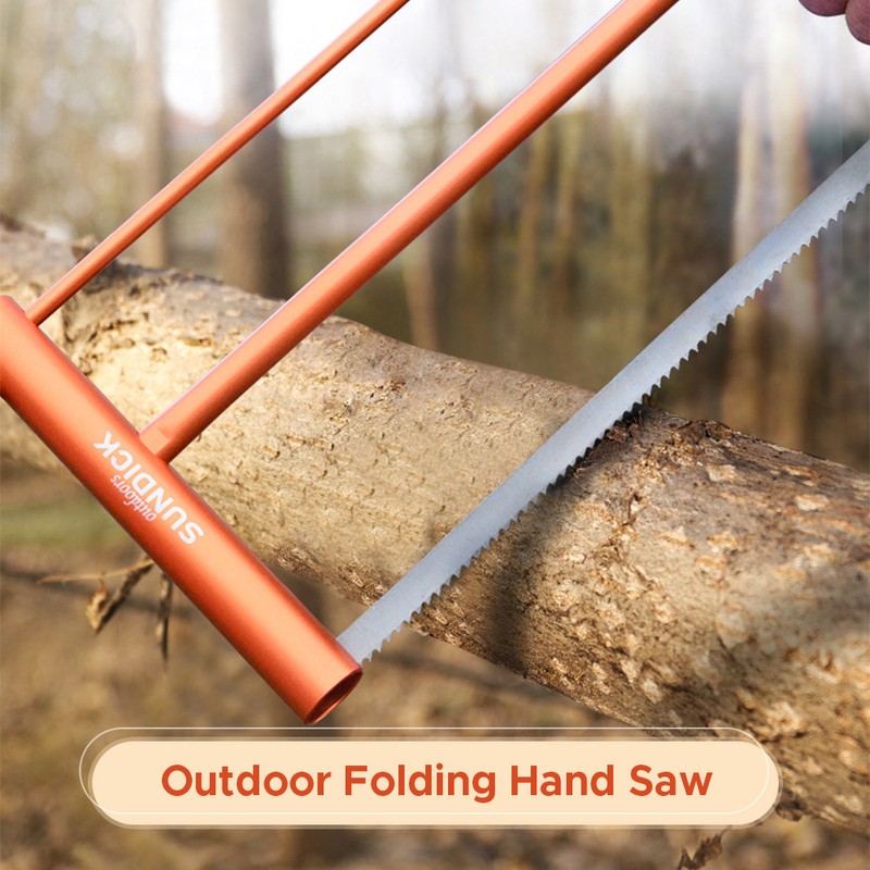 Aluminum Alloy Rectangular Hand Saw Outdoor Folding Hand Saw Pruning