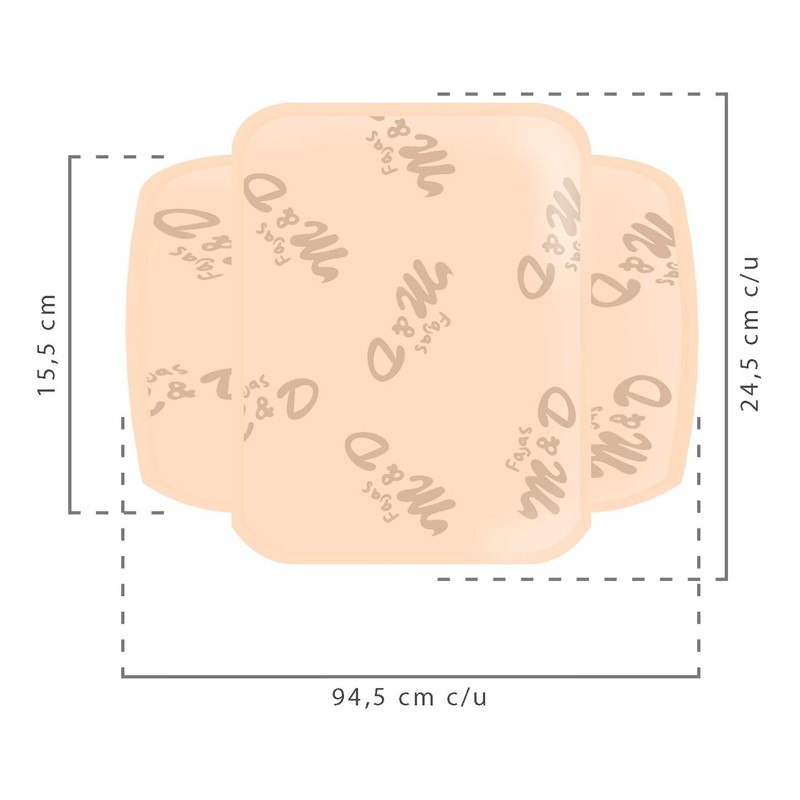M&D 9100 Tabla Abdominal 360 Ab Board Post Surgery Lipo