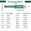 Mgtgbao 6pc Green 3/16” Dry Diamond Drill Bits Set，6PCS 5mm
