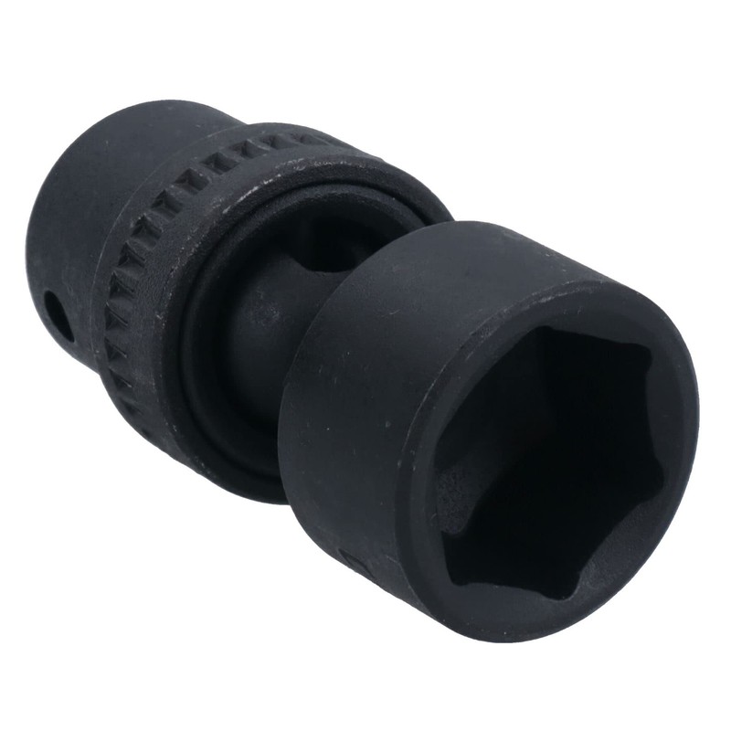 19mm 3/8in Drive Universal Swivel Wobble Metric Impact Shallow Socket