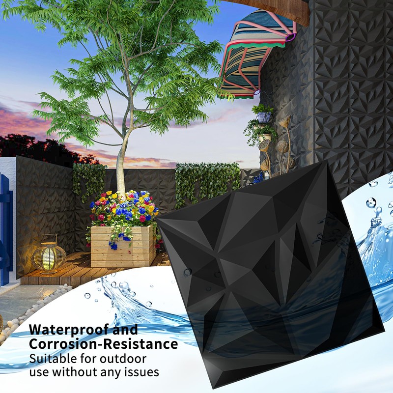 Art3d 20 Pack Decorative 3D Wall Panels for Interior Wall