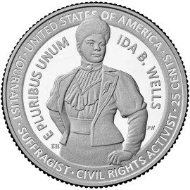 2025-S  Proof IDA B. WELLS Quarter 25¢ Frosty DCAM ~ Ships Now