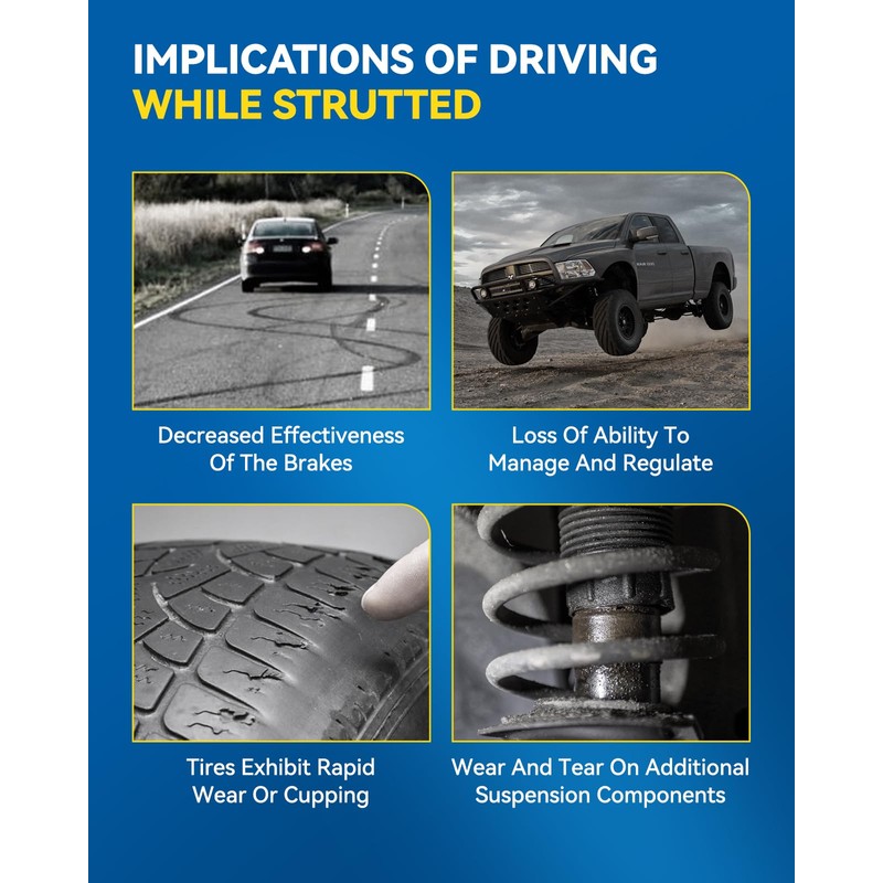 PHILTOP Front Shock Absorber Struts for SP-OR-TA-G-E 2005-2010, Tucson 2005-2009,