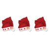 Beistle Light-Up Santa Hat Pack of 3