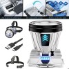 90000LM Super Bright Rechargeable High Power Headlamp Portable Camping Headlamp