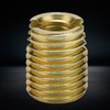 Hyuduo 20 Pieces Self-Tapping Thread Insert, 302 Carbon Steel Galvanised