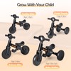Bautia Tricycle for Toddlers 1-3, 4 in 1 Baby Balance