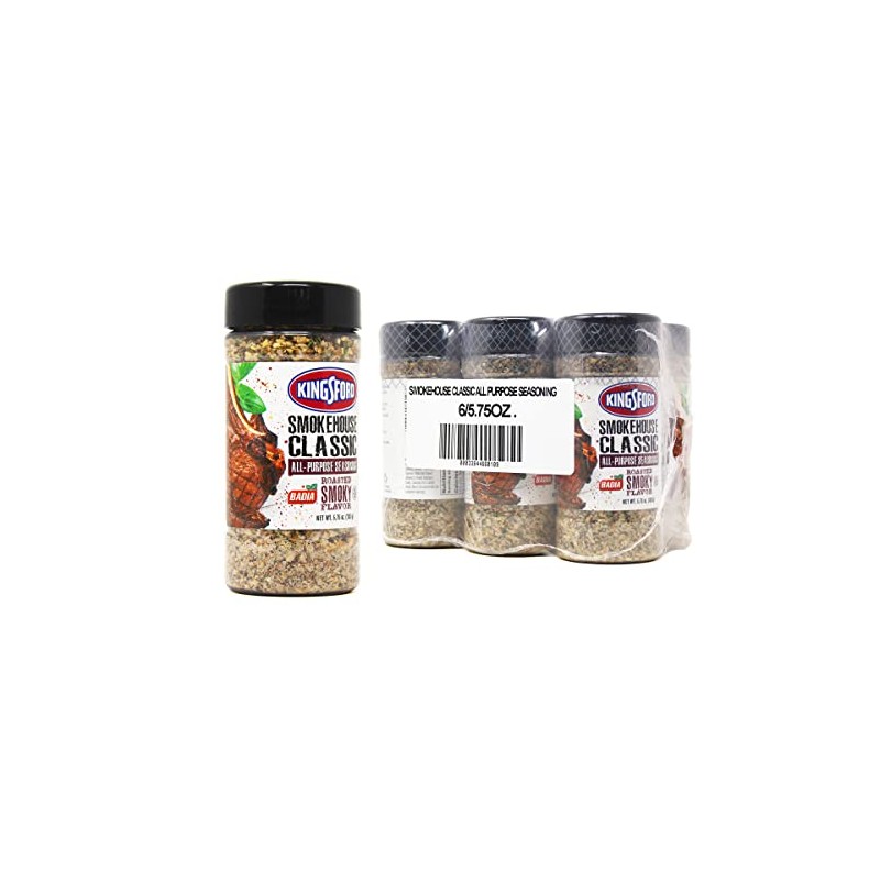 Kingsford Badia Smokehouse Classic All-Purpose Seasoning, 5.75 oz (Pack of