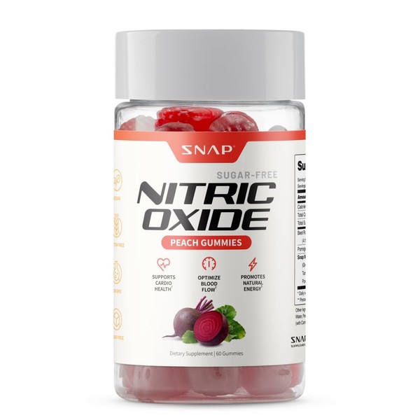 Snap Supplements Snap Supplements Beet Root Gummies, Nitric Oxide Supplement