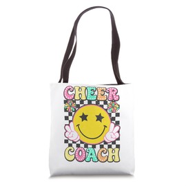 Retro Cheer Coach Cheerleader Cheerleading Women Tote Bag