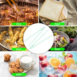 2 Pieces Silicone Tongs,Cooking Tongs,Non-Stick Silicone Food Tongs