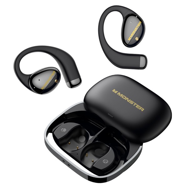 Monster Open Ear AC520 Headphones,Bluetooth 6.0 Wireless Earbuds with HiFi