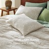 Bedsure Linen Duvet Cover King - Linen Cotton Blend Duvet