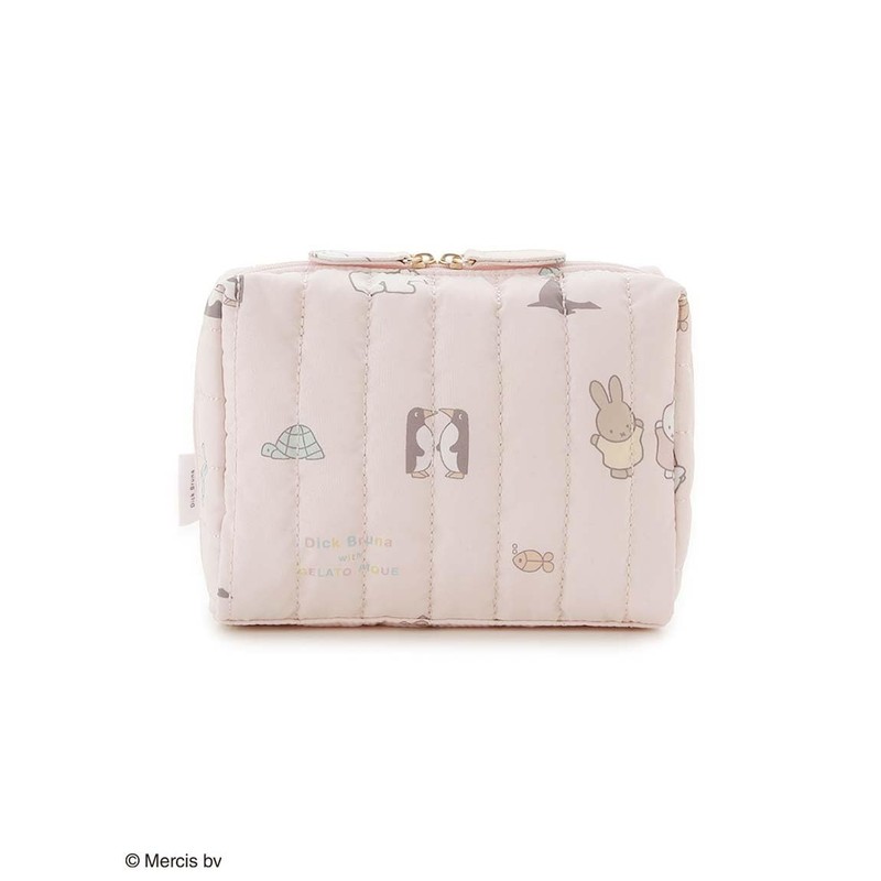 Gelato Pique PWGB254540 DickBruna Quilted Full Handle Pouch, pink (PNK)