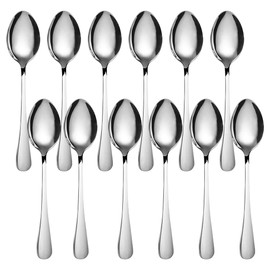 Dining Spoons Set of 12 Stainless Steel Cutlery Set for 12 People, Size 8.1 Inches (20.50 cm)