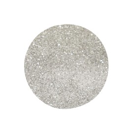 Coloured Glitter Art Sand - 200 Gram Bag - Silver - Mix of fine Silver Glitter & White Sand