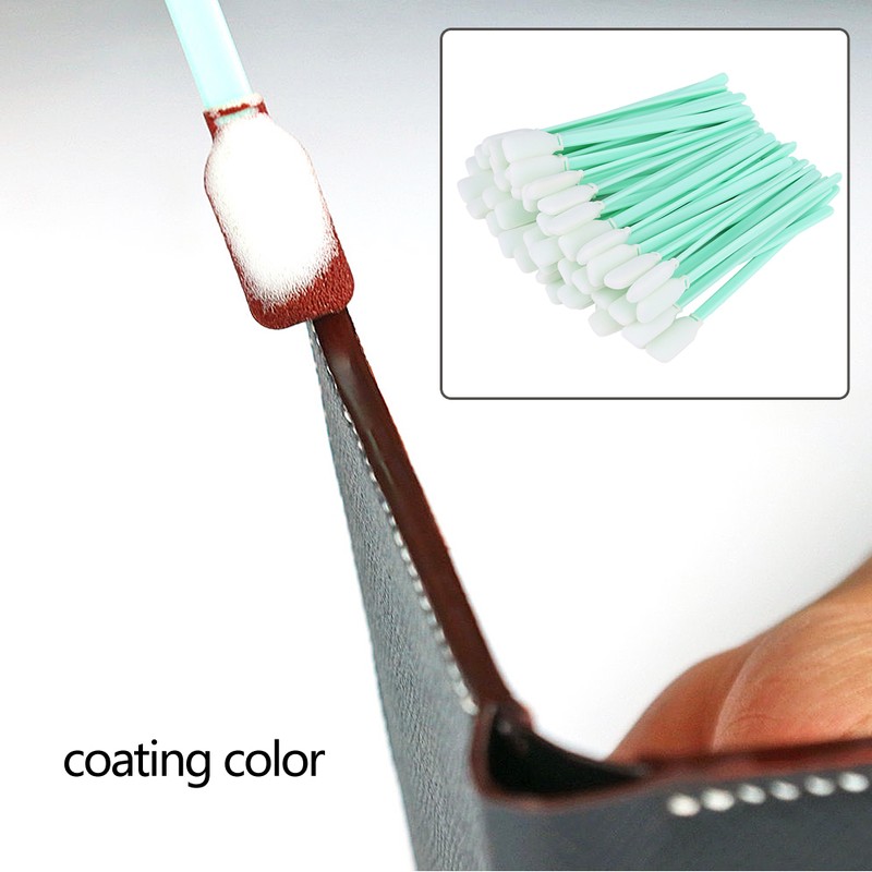 50pcs/set Craft Foam Tip Cleaning Sponge Swab Stick Dyeing Painting