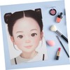 jojofuny Face Paint Supplies Reusable Makeup Practice Board A4 Size