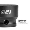Capri Tools 9/16 in. Stubby Impact Socket, 3/8 in. Drive,