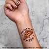 4 x 'You Had Me At Pizza' Temporary Tattoos -