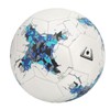 Inflatable Soccer Ball Size 5 Blue PU for Youth Adult
