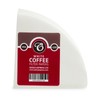 300 Size V02 White Coffee Filter Papers, Compatible with Hario