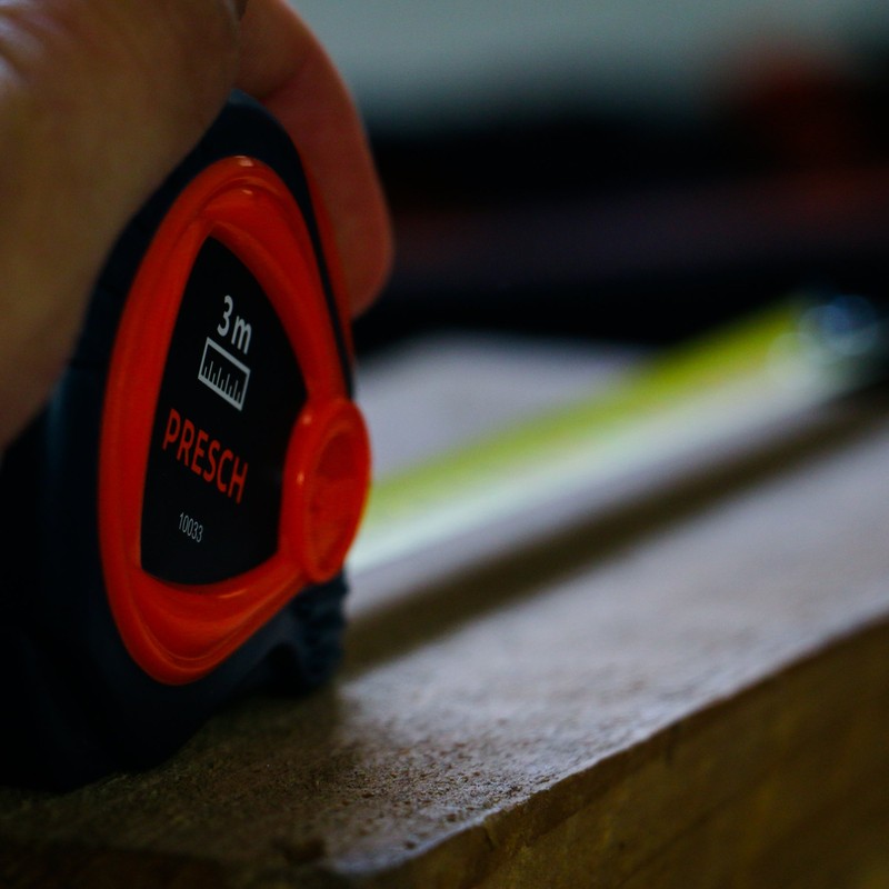 Presch Tape Measure 3 m – Robust Tape Measure with