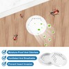 PATIKIL 60 mm Circular Soffit Vent, 20 Pcs Stainless Steel