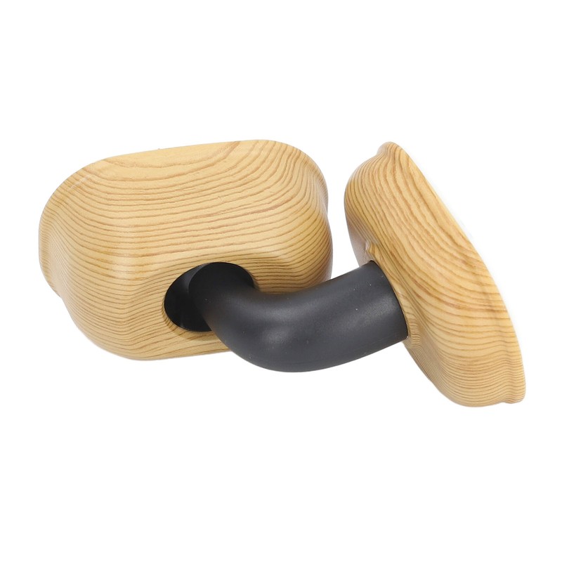 Door Stopper Non Magnetic No Drilling Windproof Wood Grain Invisible