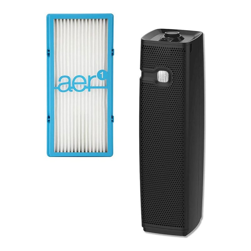 Holmes HAP9425B aer1 Tower Slim HEPA Air Purifier with Ionizer