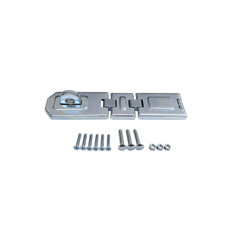 QCAA Extra Heavy Duty Concealed Safety Hasp, Flexible Link, with