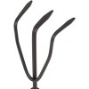 AMES 2446300 Tempered Steel Hand Cultivator with Wood Handle, 11-Inch,