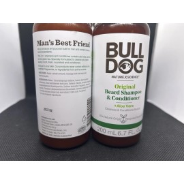 Bull Dog 2 Bull Dog Men’s Body Wash Coastline & 2 Beard Shampoo & Conditioners Original