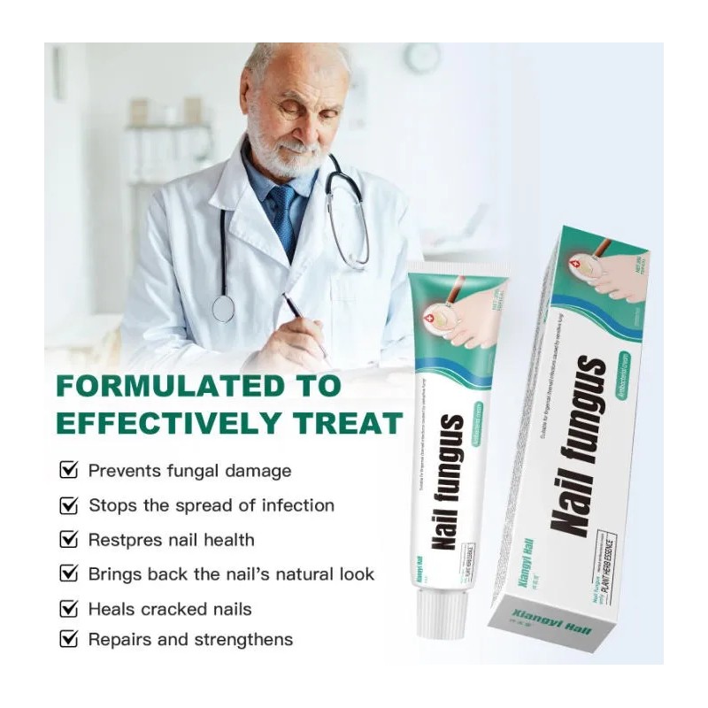 Ungüento Para Hongos En Las Uñas Tratamiento Efectivo 20g