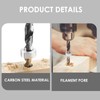 8 PCS Step Drill Bit Depth Stop Collar Ring Positioner