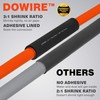 Dowire Heat Shrink Tubing 1/4" - Adhesive Lined - 3:1