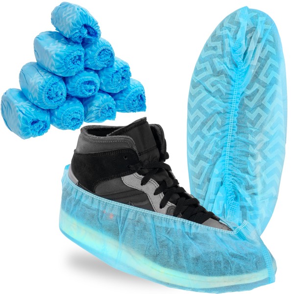 XRGO XSHC2 Premium Thick Disposable Non-Slip Shoe and Boot Covers