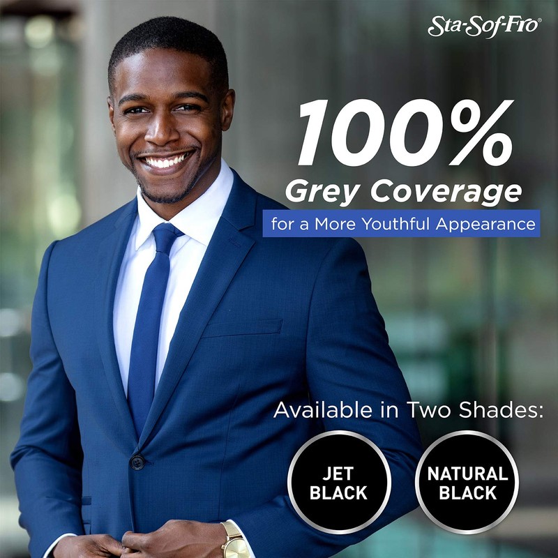 Sta Sof Fro Permanent Black Hair Dye for Men -